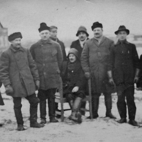 Soittajia Laihialla – A band in Laihia