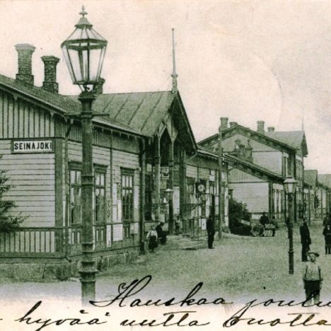 Seinäjoen asema 1923 / Seinäjoki railway station 1923